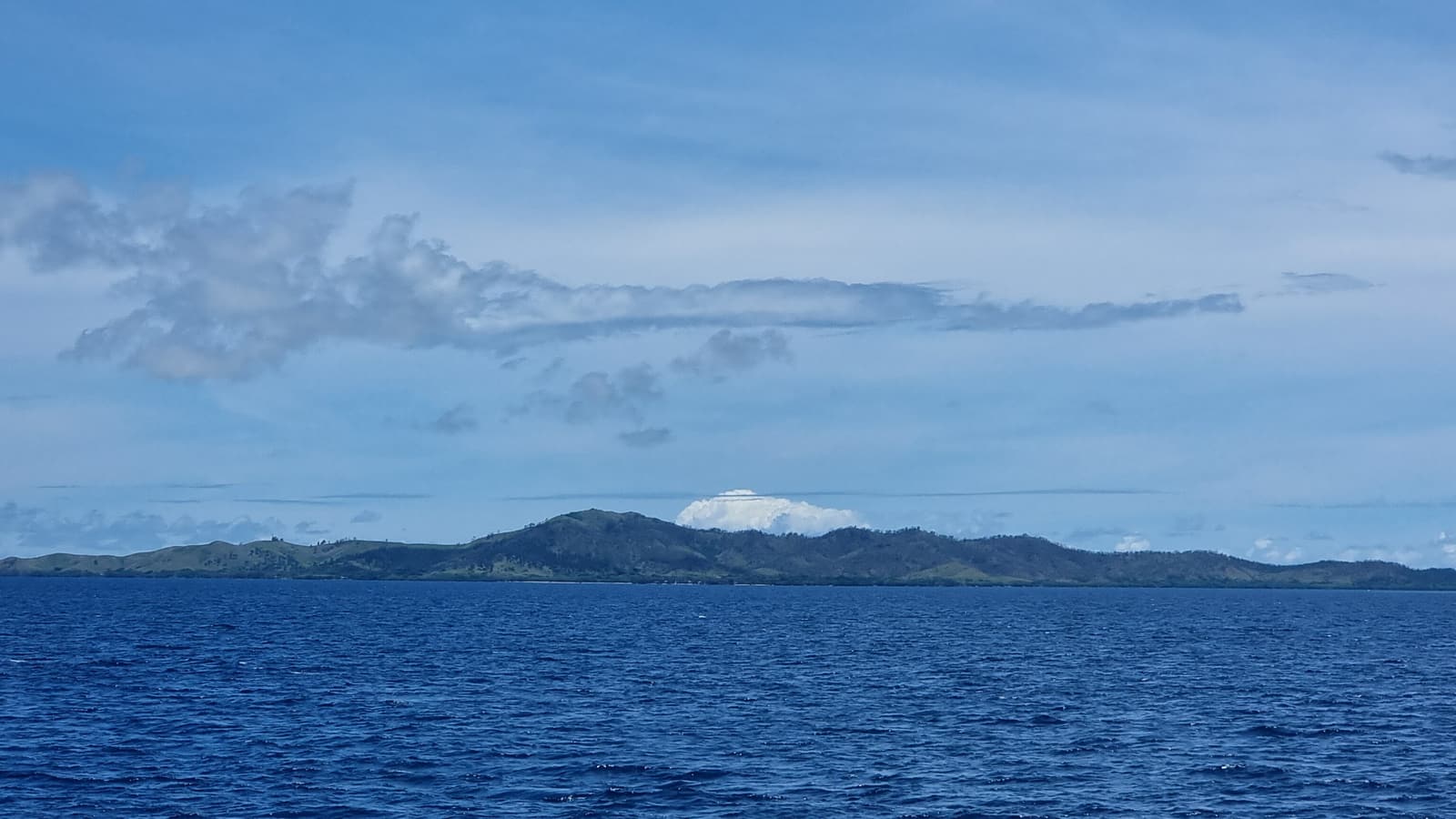 Malolo Island seen across open water