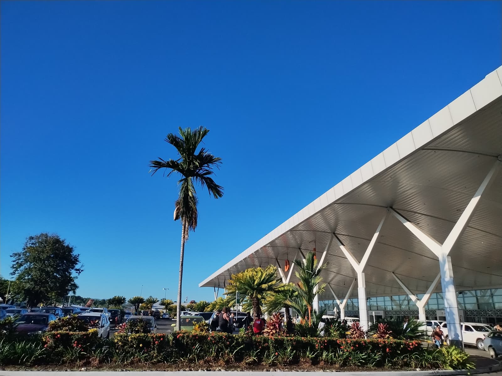 The terminal building at Nadi International Airport